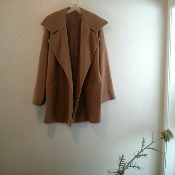 Jackets & Blazers - Timeless Camel Car Coat - Wool Blend